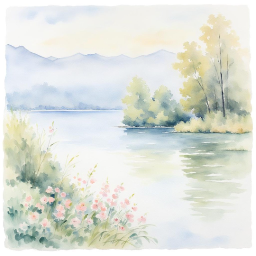 A water painting - 由It&#039;s you~与paint