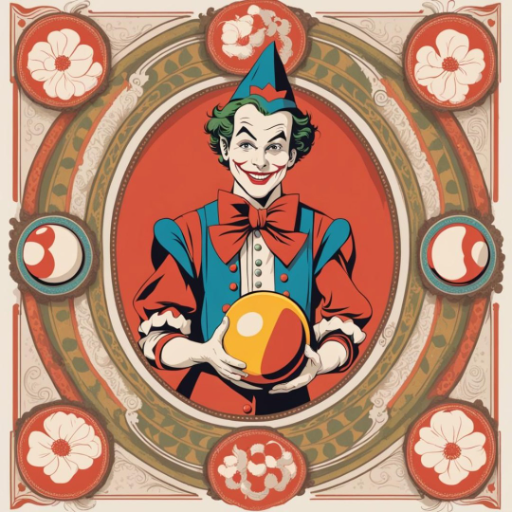 AI Playing Card - Joker 3 - created by Wilhelm Eberhard with paint