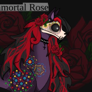 Another Immortal rose drawing (Mlp Oc)  sumo work created by 