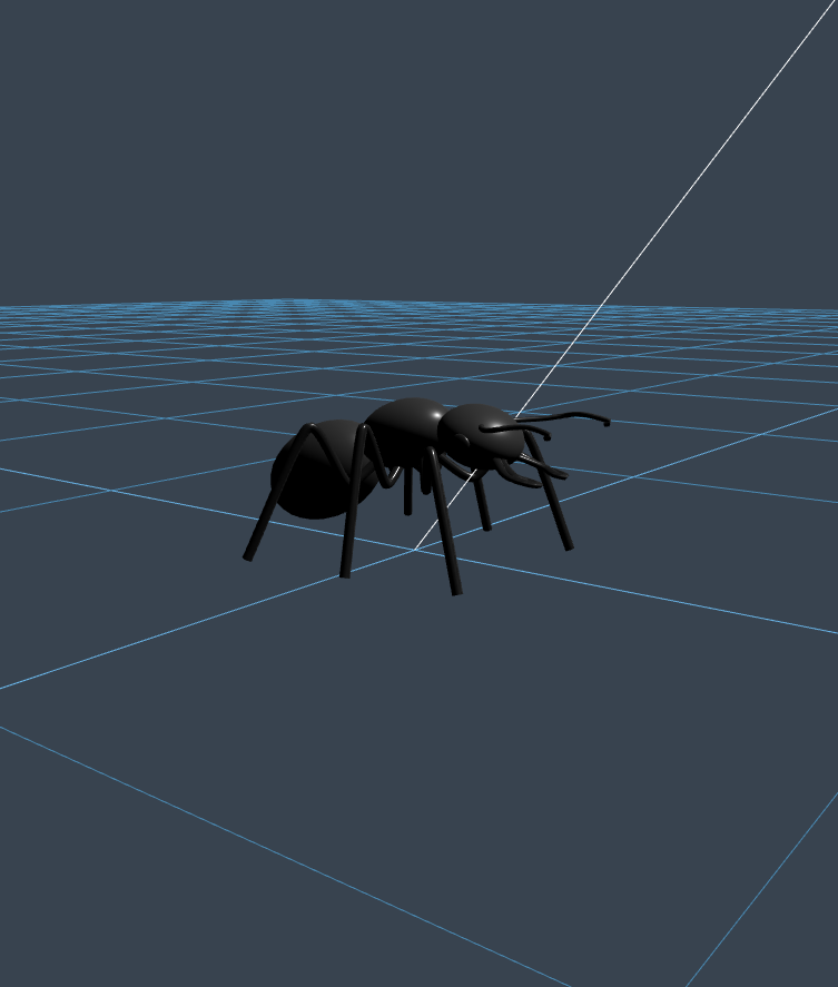 Ant - dicipta oleh Niilo Korppi dengan 3D