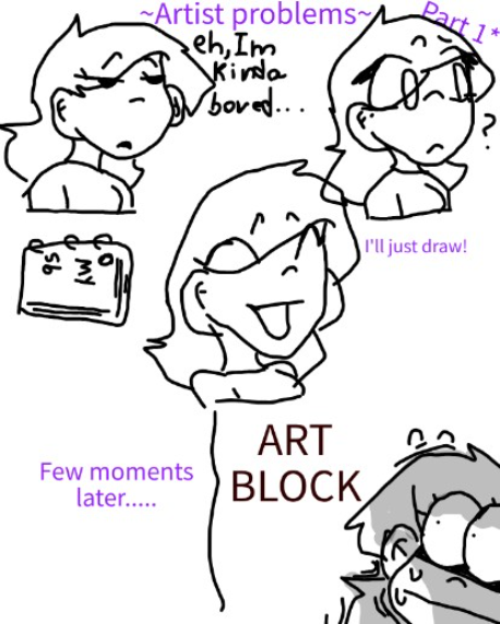 Artist problems (Part 1) - ustvaril rixx z paint