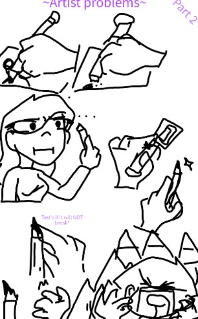 Artist problems (Part 2) - erstellt von rixx mit paint