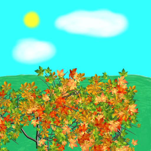 Autum - created by Abigail Reyes with paint