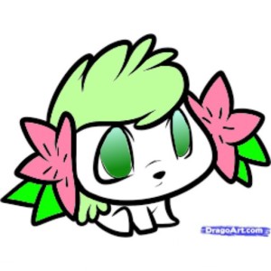 Baby Shaymin  sumo work created by 