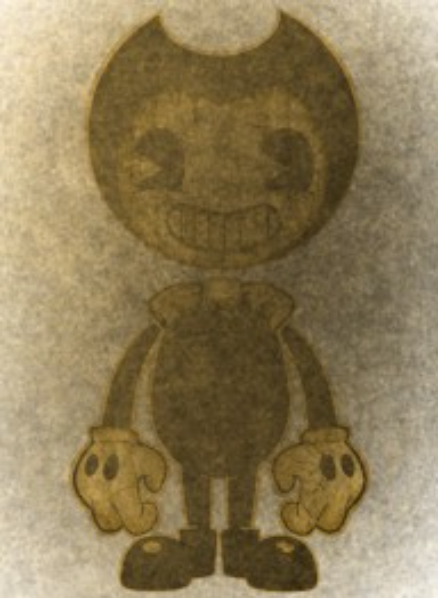 Bendy - created by Mason Ramsey with paint