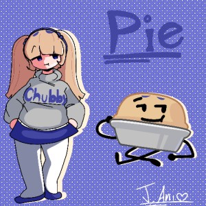 Bfb Human Pie Full body Ref  sumo work created by 
