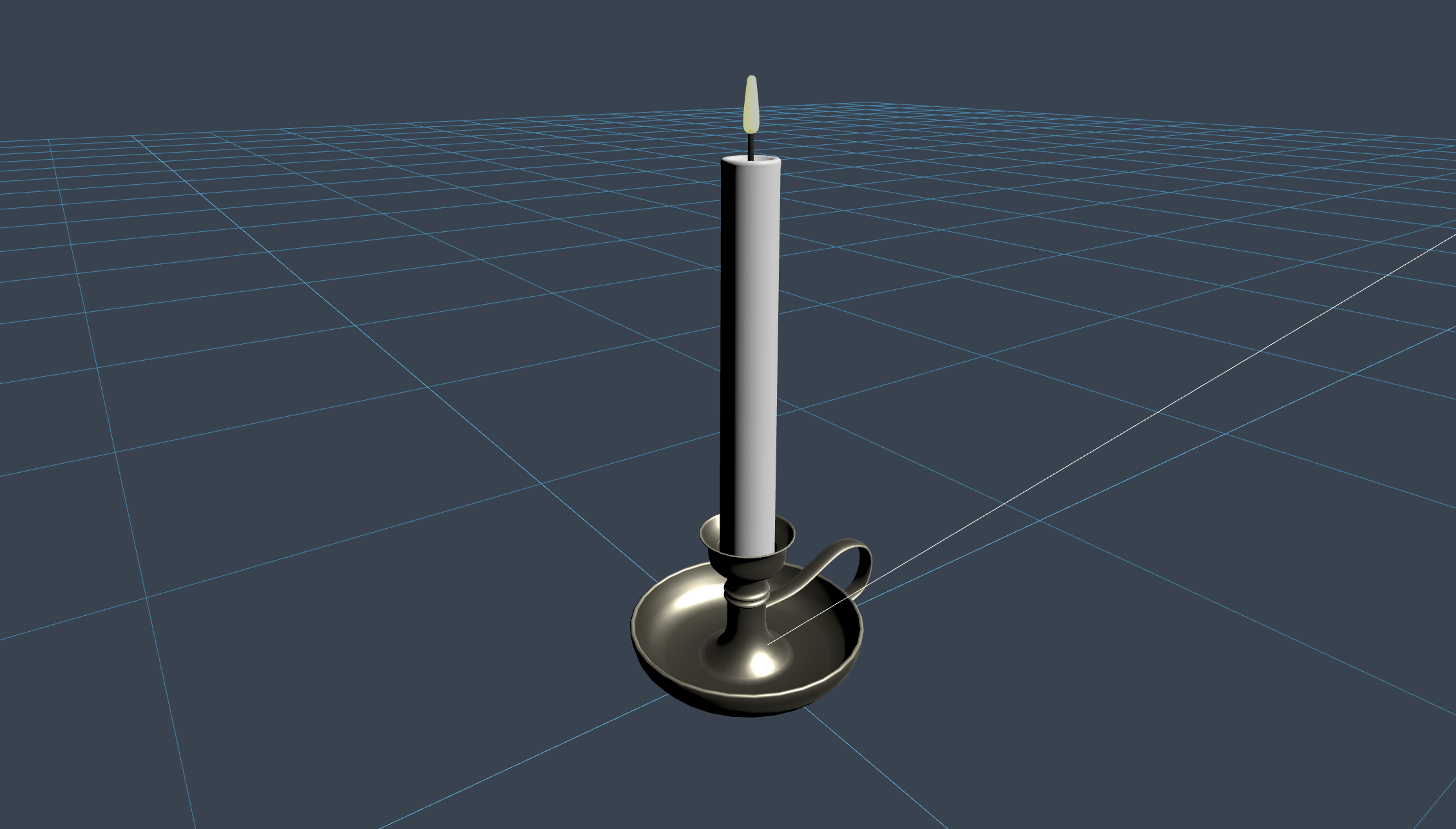 Candle - создано Niilo Korppi с 3D