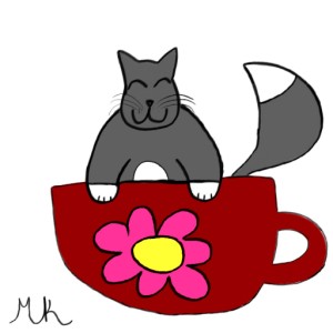 Cat in a cup  sumo work created by 