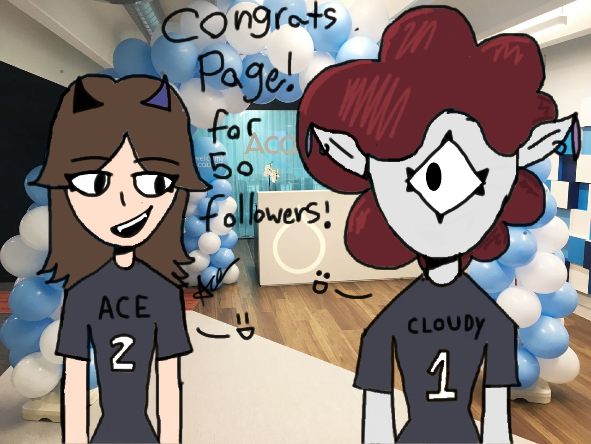 CONGRATS PAGE!! 🎉❤️🎈🎂 - created by ⋆♱✮ 𝖆𝖈𝖊 ✮♱⋆ with paint
