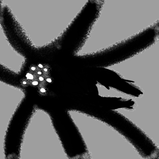 dark spider - creado por glowere con paint