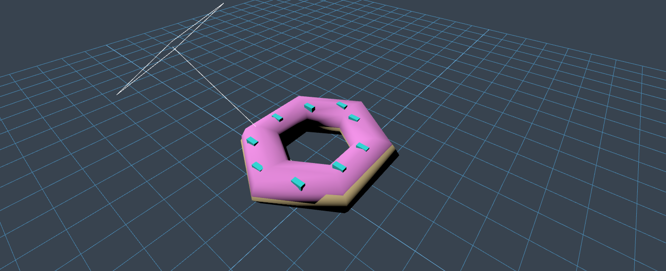 Day 3 food challenge: donut - created by Emily Henderson with 3D