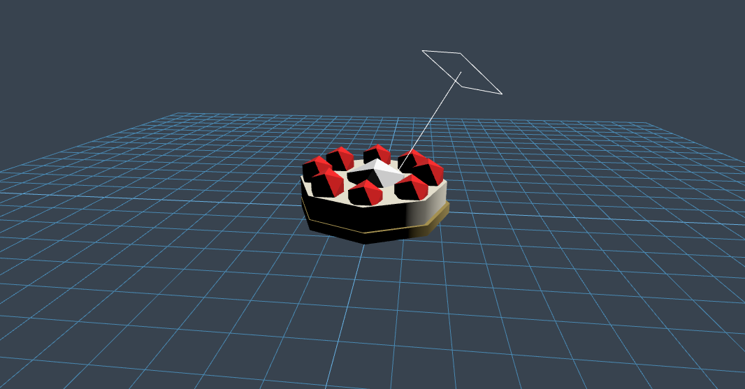 Day 4 food challenge: cheesecake - creado por Emily Henderson con 3D