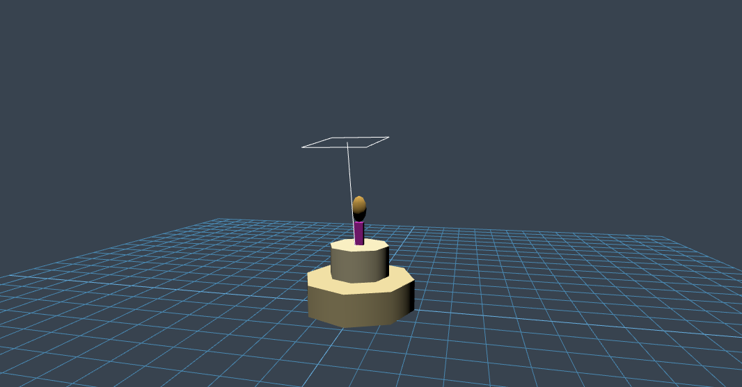 Day 5 food challenge: birthday cake - created by Emily Henderson with 3D