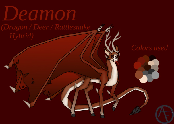 Deamon - created by Commander Phoenix with paint