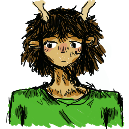 deer - criado por SomethingInFrontOfYou com paint