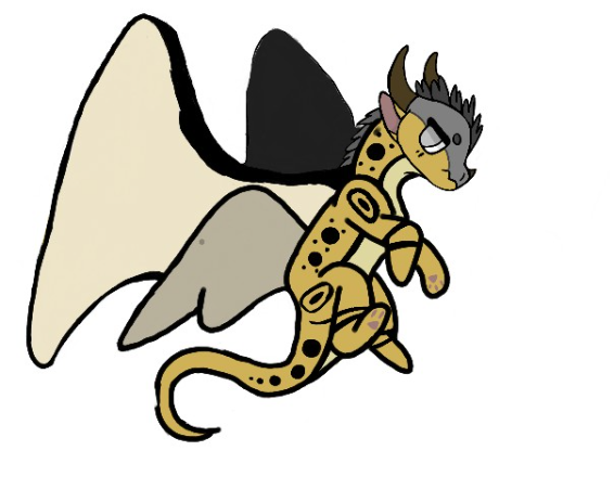 leopard (my rain&#039;wing oc) - created by Karma_The Assassin with paint
