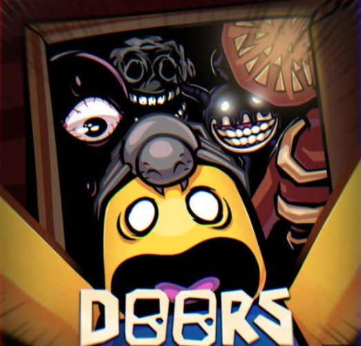 DOORS FANART LOGO - created by sullivan004 games with paint