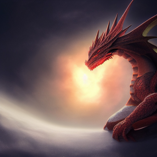 dragon 4 - تم إنشاؤها بواسطة Jadyn Gruenberg مع paint