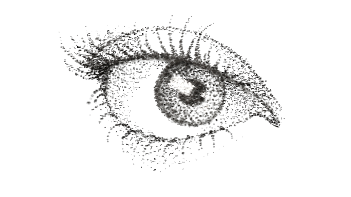 EYE STUDY 2 - created by Dejan Devic with paint