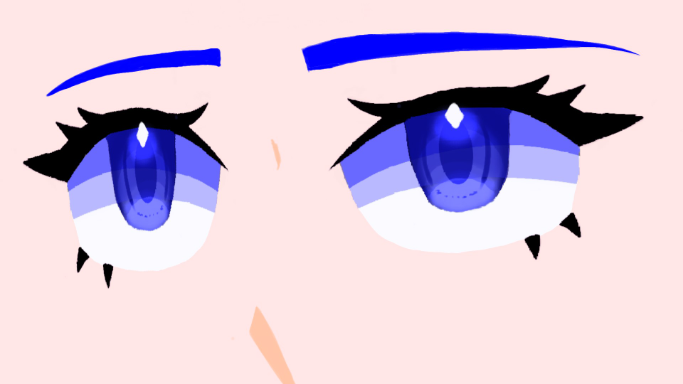 eyes... - creato da RamenChupacabra con paint