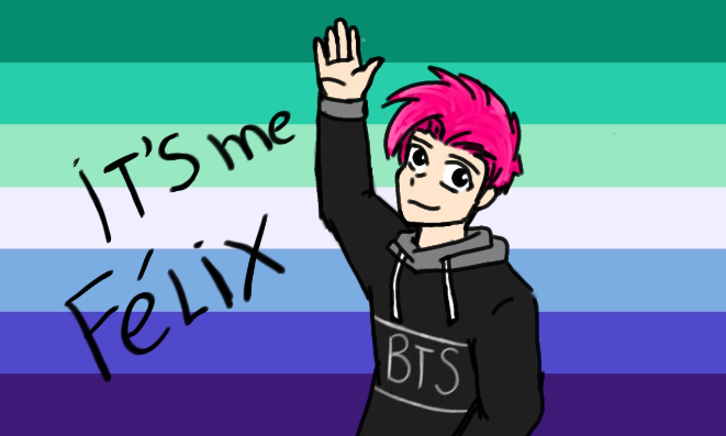 Félix - created by Timgrinho 🏳️‍🌈 with paint
