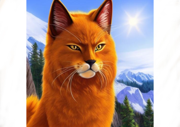 Firestar - creato da Snow Leopard con paint