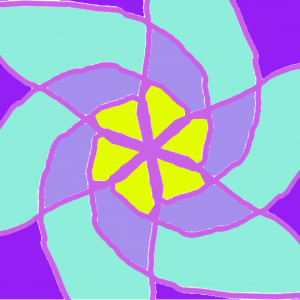 flower  sumo work created by 