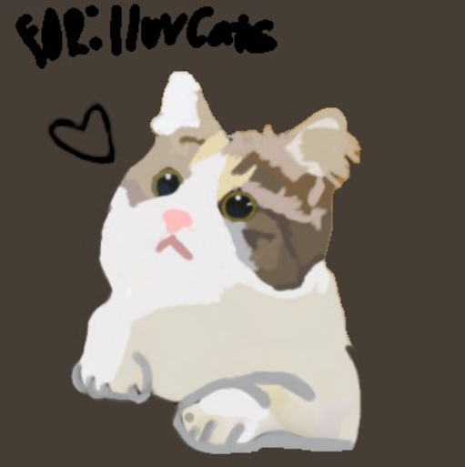 for Iluv cats - 由来宾与paint