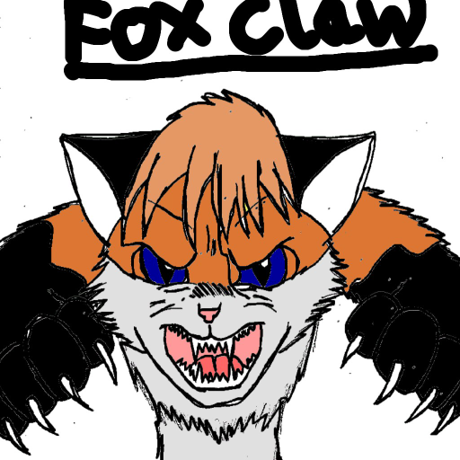 FoxClaw( my oc but name is from warrior cats) - created by ꧁༺₷ℎ₳₸₸ℇΓℇD⚠ℍℇ₳ Γ₸༻꧂ with paint