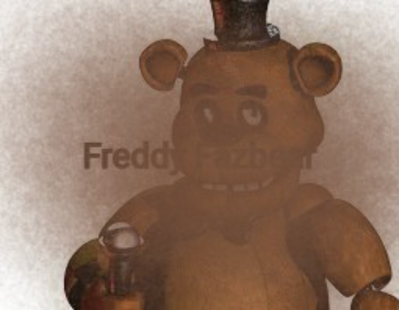 Freddy Fazbear - created by Mason Ramsey with paint