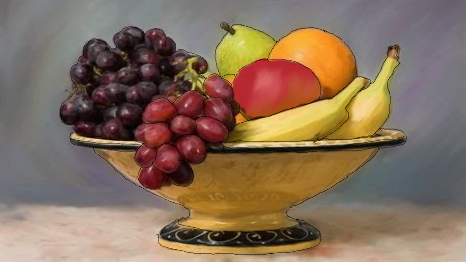 Fruit - تم إنشاؤها بواسطة Sheel مع paint
