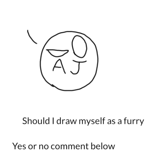 Furry or Not - created by AJ with paint