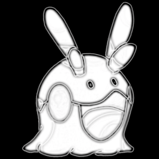 Goomy as a ghost type - dicipta oleh Zane Hutchinson dengan paint