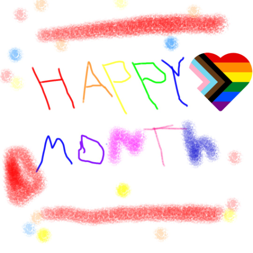 HAPPY PRIDE MONTH GUYS(Tell me ur sexualities!) - created by 👻₱₳₲Ɇ₦Ø₮₣ØɄ₦Đ👻 with paint