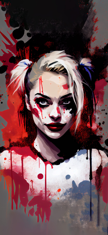 Harley - created by TAG with paint