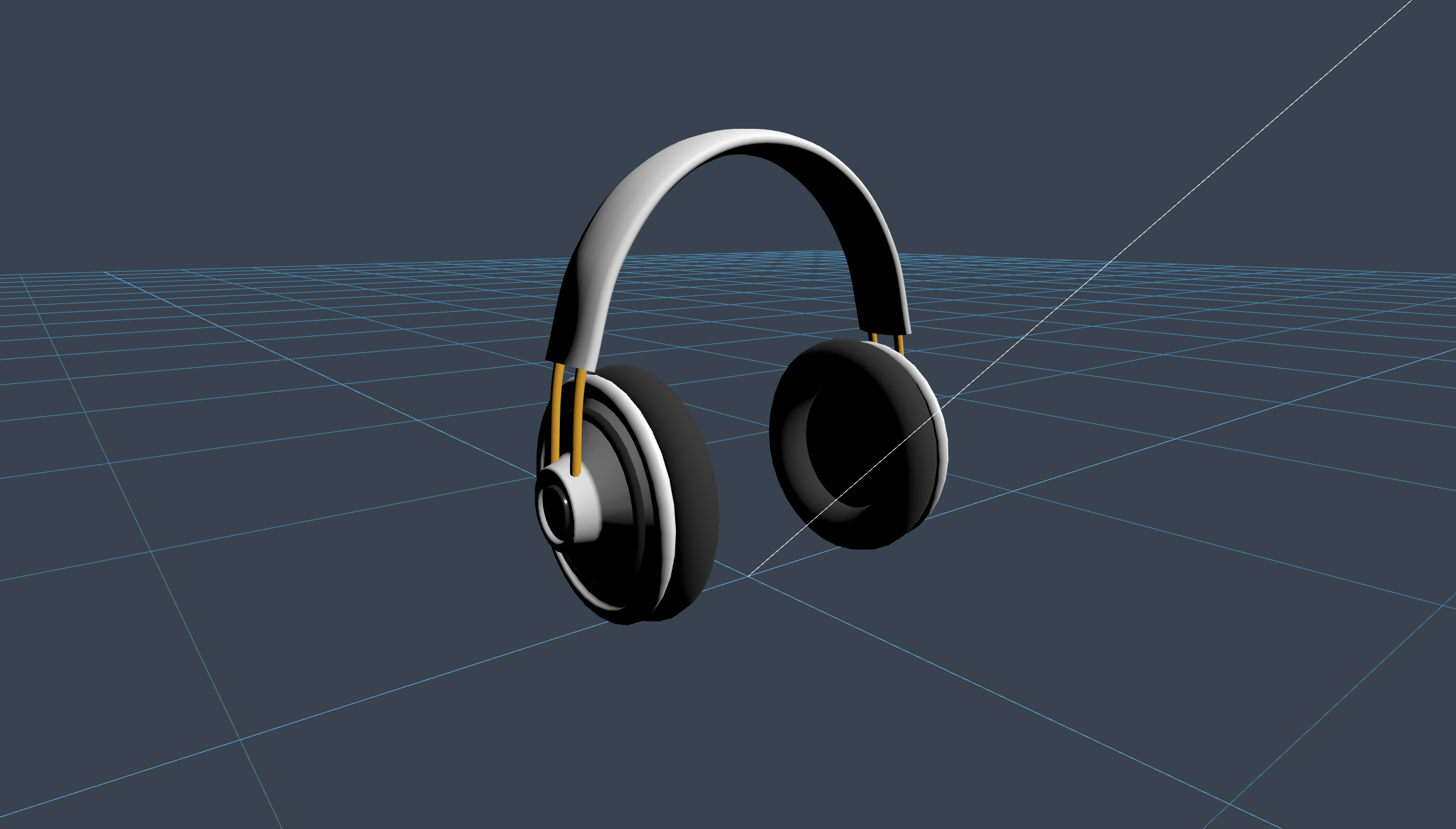 Headphones - created by Niilo Korppi with 3D
