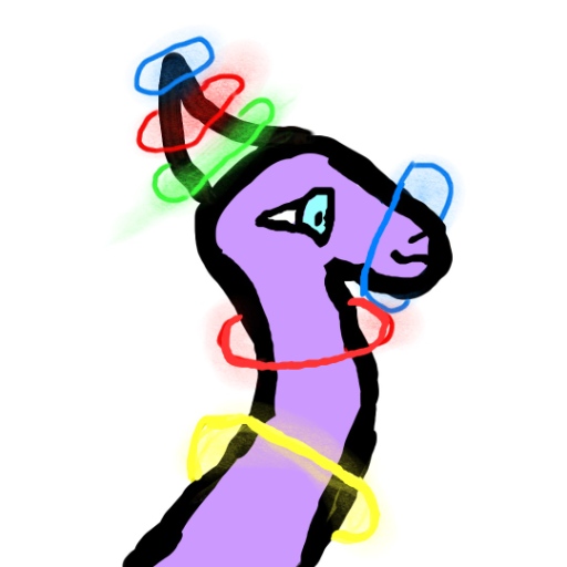 Hoop a... dragon? - created by Liz_The_noodle with paint