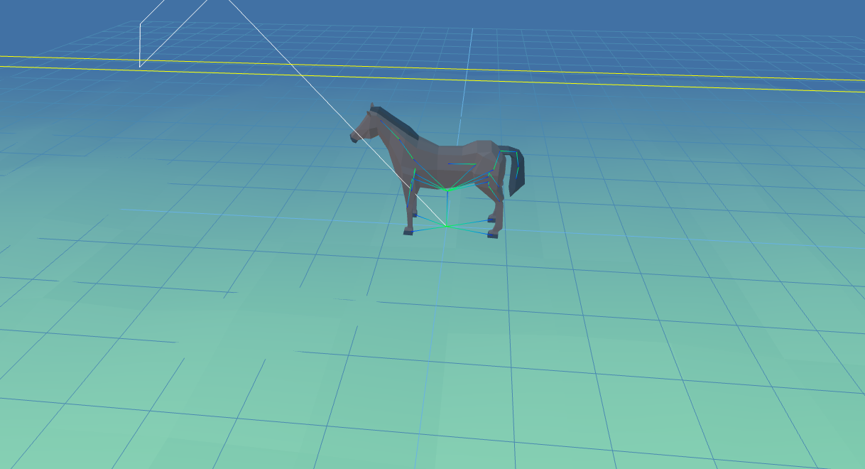 horse galloping - สร้างโดย Romelo Chatman ด้วย 3D