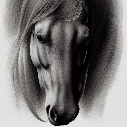 horse_pencil - created by Dark_Soul with paint