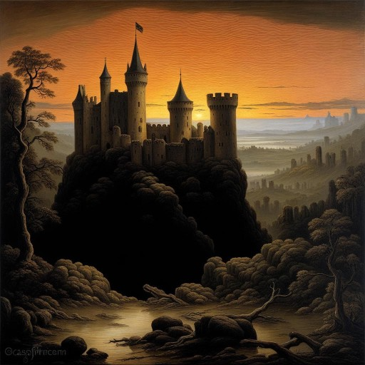 I love castles - created by It&#039;s you~ with paint