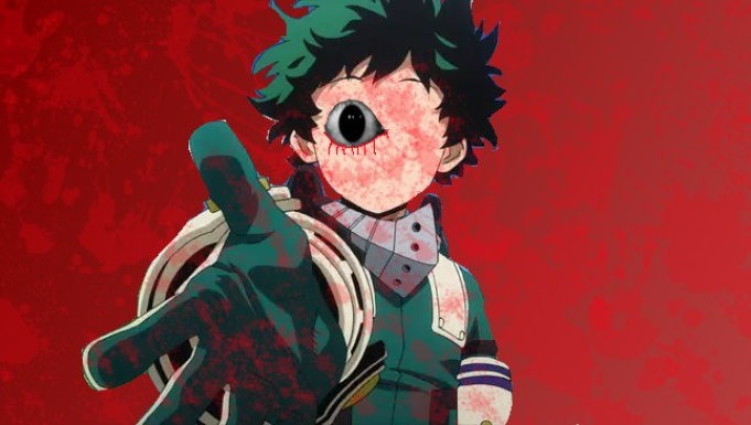 Izuku Hijoshikina - creato da Kiara Pease con paint