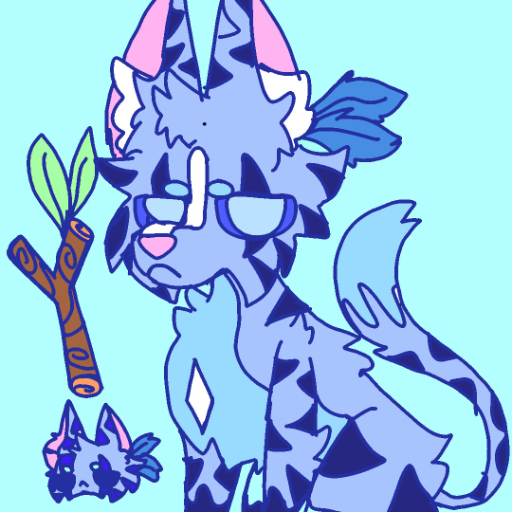 Jayfeather - created by SandPaw and dustPaw with paint