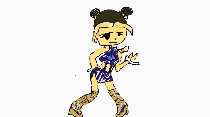 jolyne kujo - created by Snh with paint