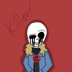 Killer!Sans | Flirty bonehead  sumo work created by 