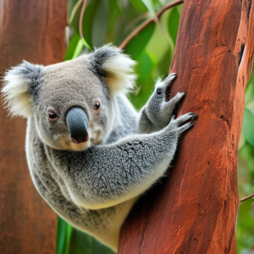 Koala - criado por Hannu Koistinen com paint