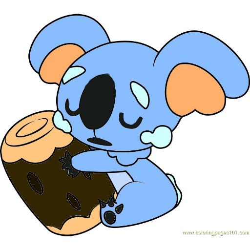 Komala - created by Anna with paint