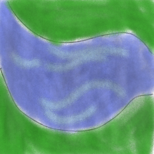 Land and water pic - Snhによって作成されましたpaint付き