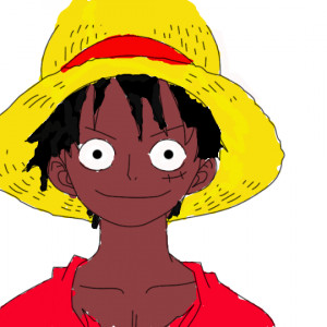 luffy  sumo work created by 