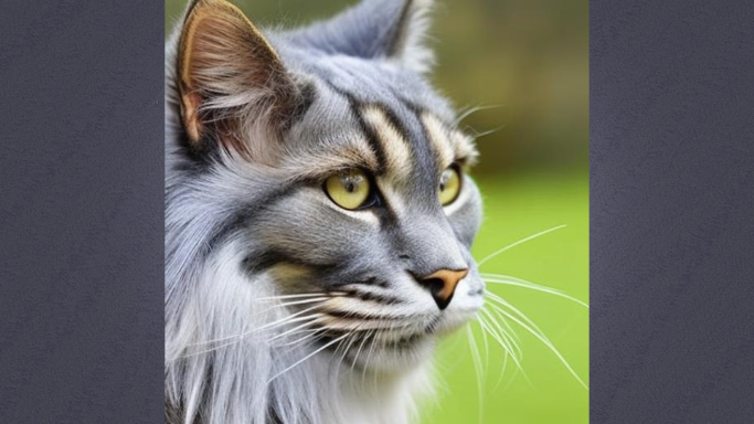 Maine Coon - gemaakt door Snow Leopard met paint