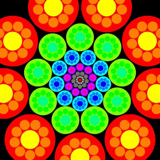 mandala11 - created by Bella with paint
